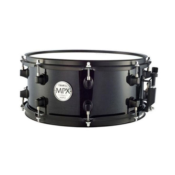 mapex snares mapex 13inch x 6inch maple snare drum -trans midnight black mpml3600bmb