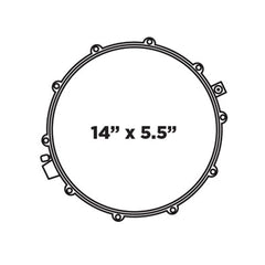 Mapex Snares Mapex SVS4550 14inch x 5.5inch Saturn V MH Exotic Snare Drum