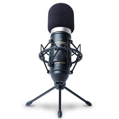marantz condenser microphones marantz mpm-1000 large diaphragm condenser microphone