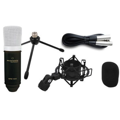 marantz condenser microphones marantz mpm-1000 large diaphragm condenser microphone
