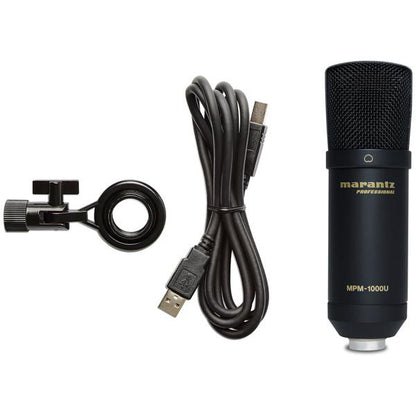 Marantz Usb Microphones Marantz MPM 1000U USB Condenser Microphone for DAW Recording or Podcasting