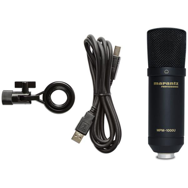 Marantz Usb Microphones Marantz MPM 1000U USB Condenser Microphone for DAW Recording or Podcasting