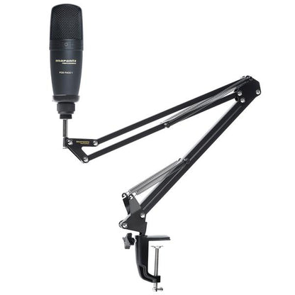 marantz usb microphones marantz professional pod pack 1 usb microphone with broadcast stand and cable