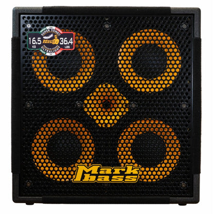Markbass Bass Amp Speaker Cabinet Markbass Cabinet MB58R 104 Energy 800 Watt Bass Amp Speaker Cabinet