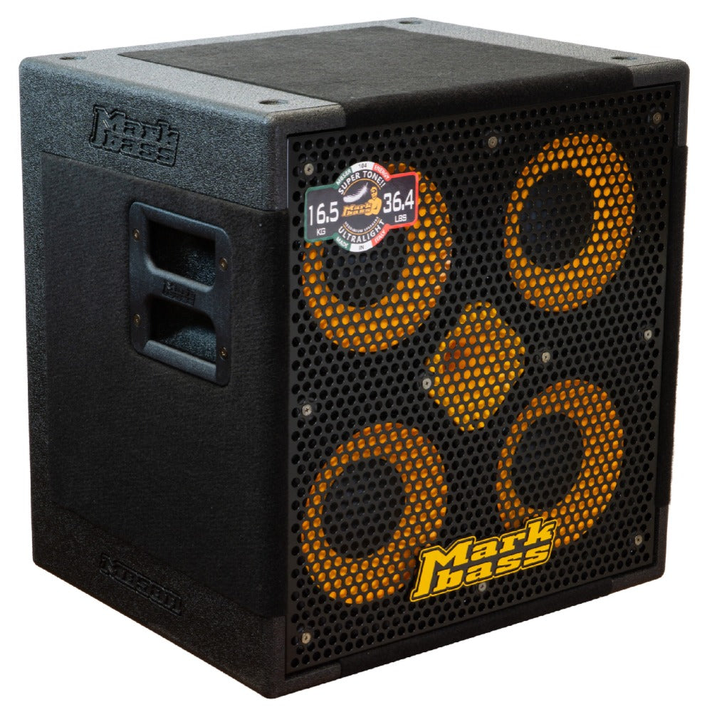 Markbass Bass Amp Speaker Cabinet Markbass Cabinet MB58R 104 Energy 800 Watt Bass Amp Speaker Cabinet