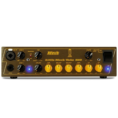 Markbass Bass Amplifier Heads Mark Bass MBH110023 Little Mark Tube 800 Bass Amplifier Heads