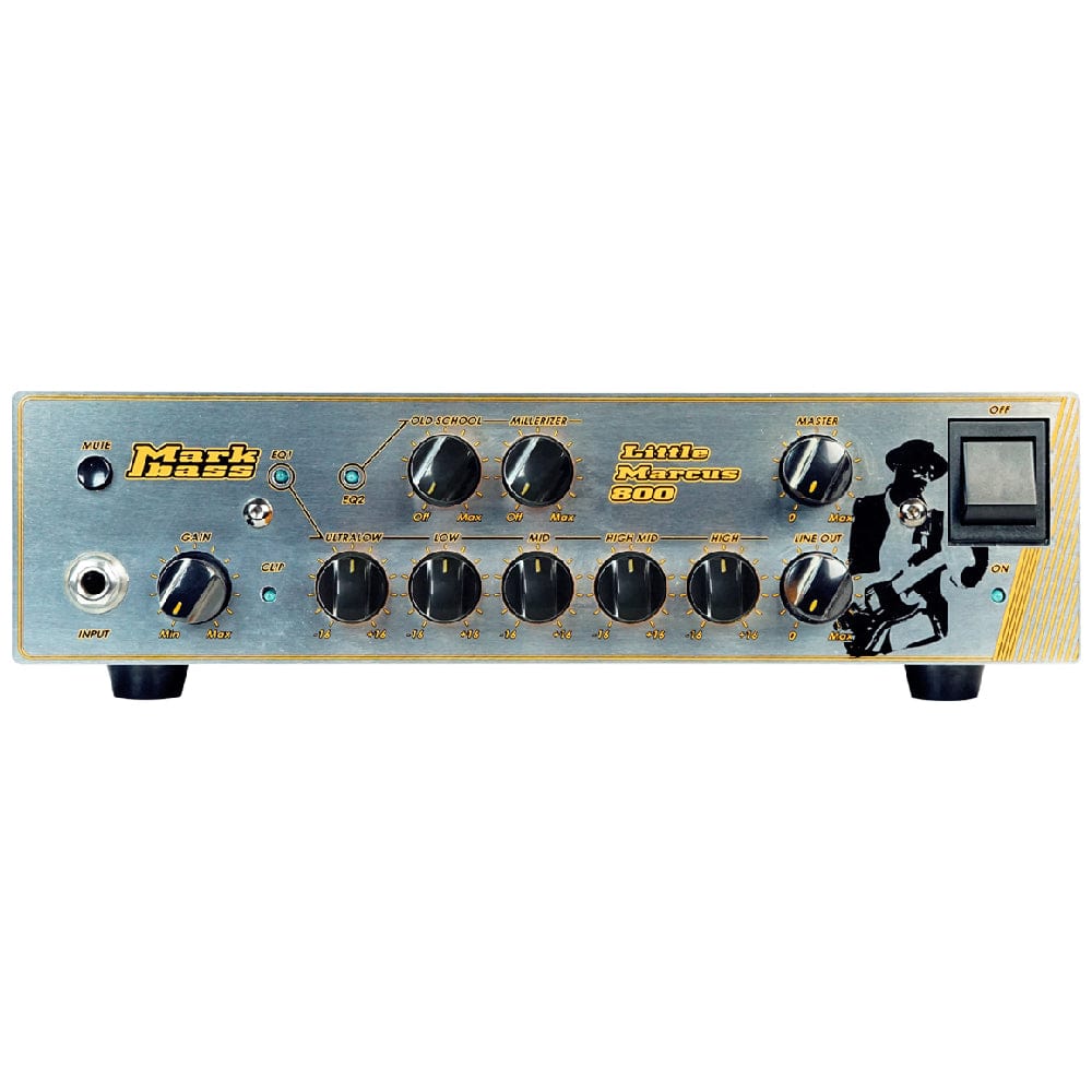 Markbass Bass Amplifier Heads Markbass Little Marcus 800 Watt Bass Amplifier Head