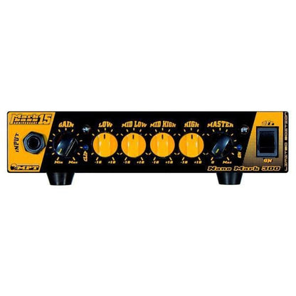 markbass bass amplifier heads markbass nano mark 300 15th anniversary bass amplifier head