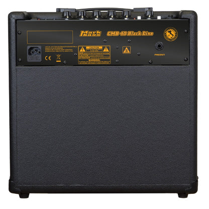 Markbass Bass Combo Amplifiers Mark Bass MBC105104 CMB 101 Black Line Combo Bass Amplifier