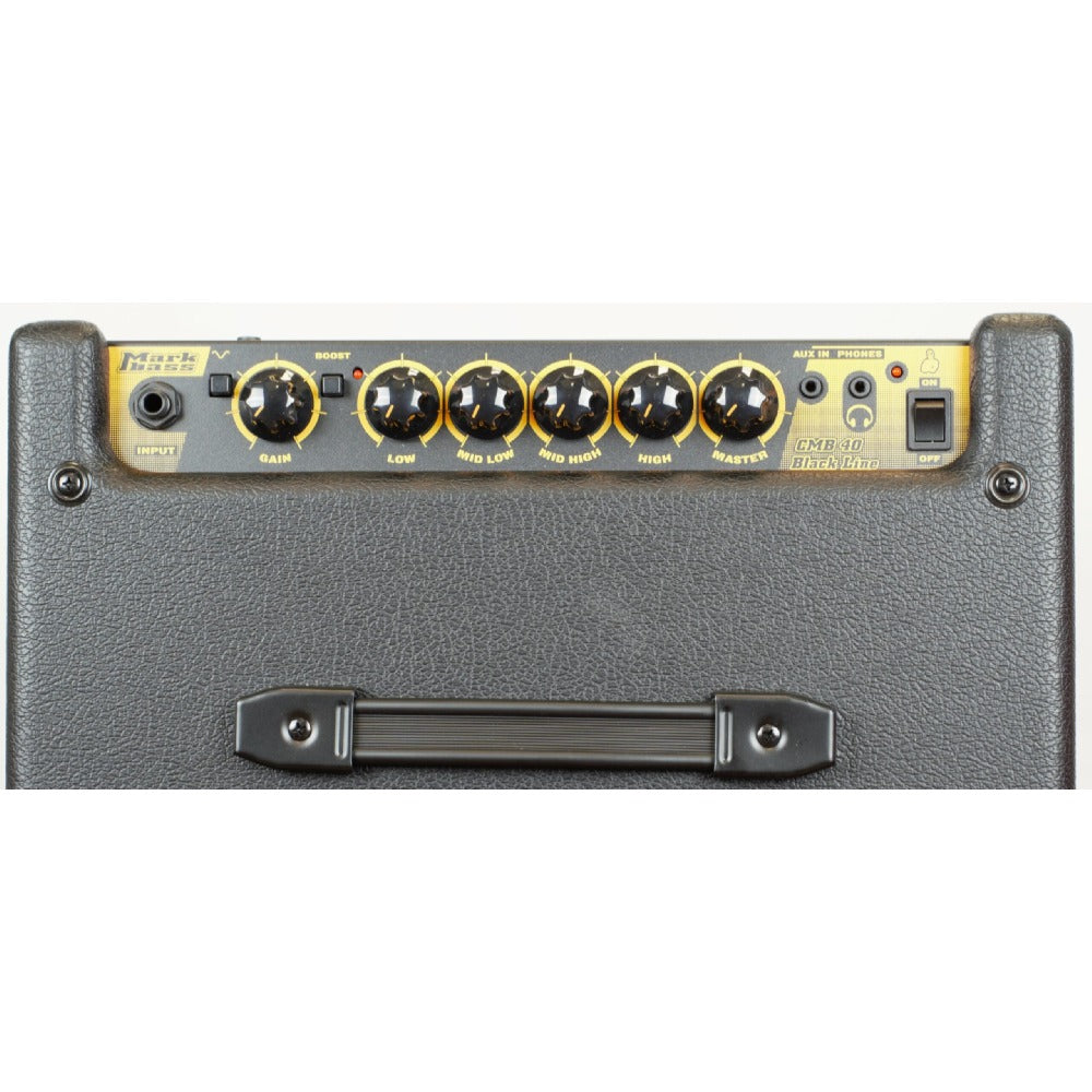 Markbass Bass Combo Amplifiers Mark Bass MBC105104 CMB 101 Black Line Combo Bass Amplifier