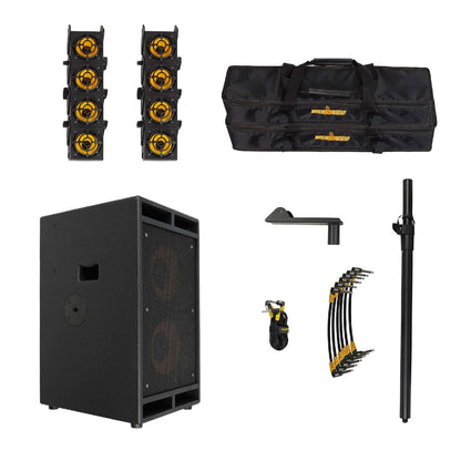 Markbass Guitar Amp Speaker Cabinet Markbass MAK156009Z AC System 2 Audio System