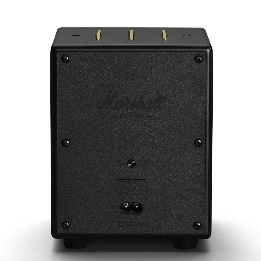 marshall bluetooth speakers marshall uxbridge home voice speaker with alexa   