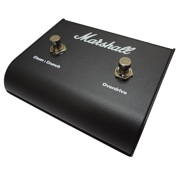 marshall effect pedals marshall pedl90010 crunch/overdrive 2-button footswitch pedal