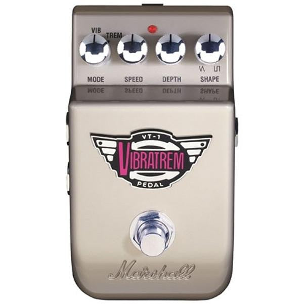 marshall effect pedals marshall vt-01 vibratrem guitar effect pedal
