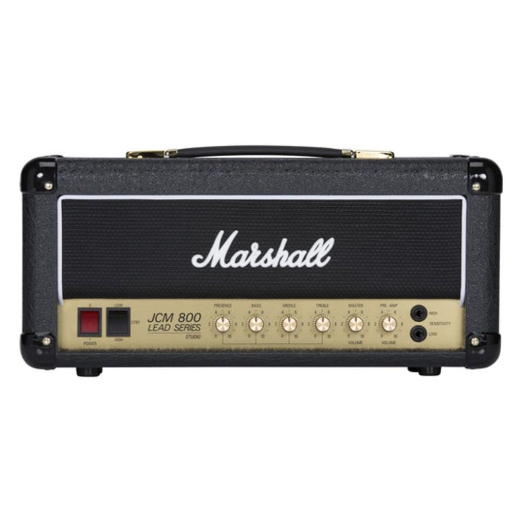 marshall electric guitar amplifier heads black marshall sc20h 20 watt studio classic valve guitar amplifier head   