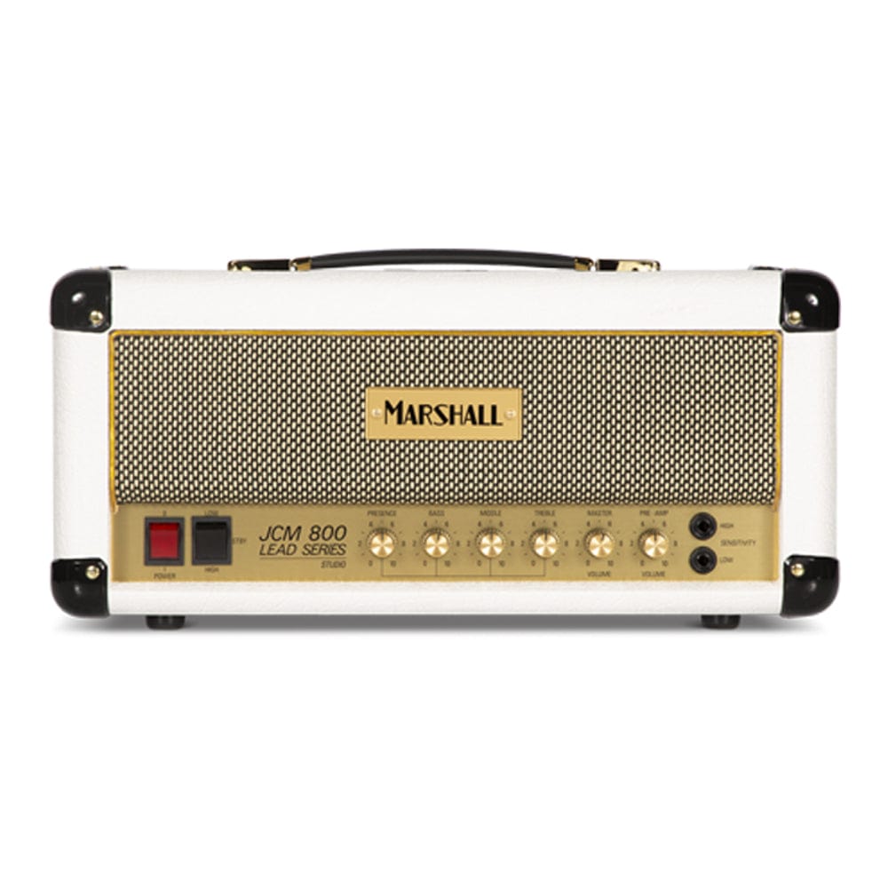marshall electric guitar amplifier heads white marshall sc20h 20 watt studio classic valve guitar amplifier head   #color_white