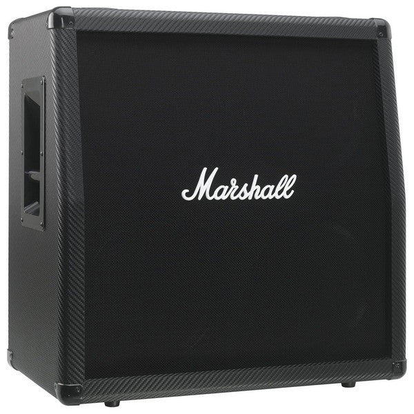 marshall guitar amplifiers marshall mg412acf mg series 120-watt angled guitar speaker cabinet