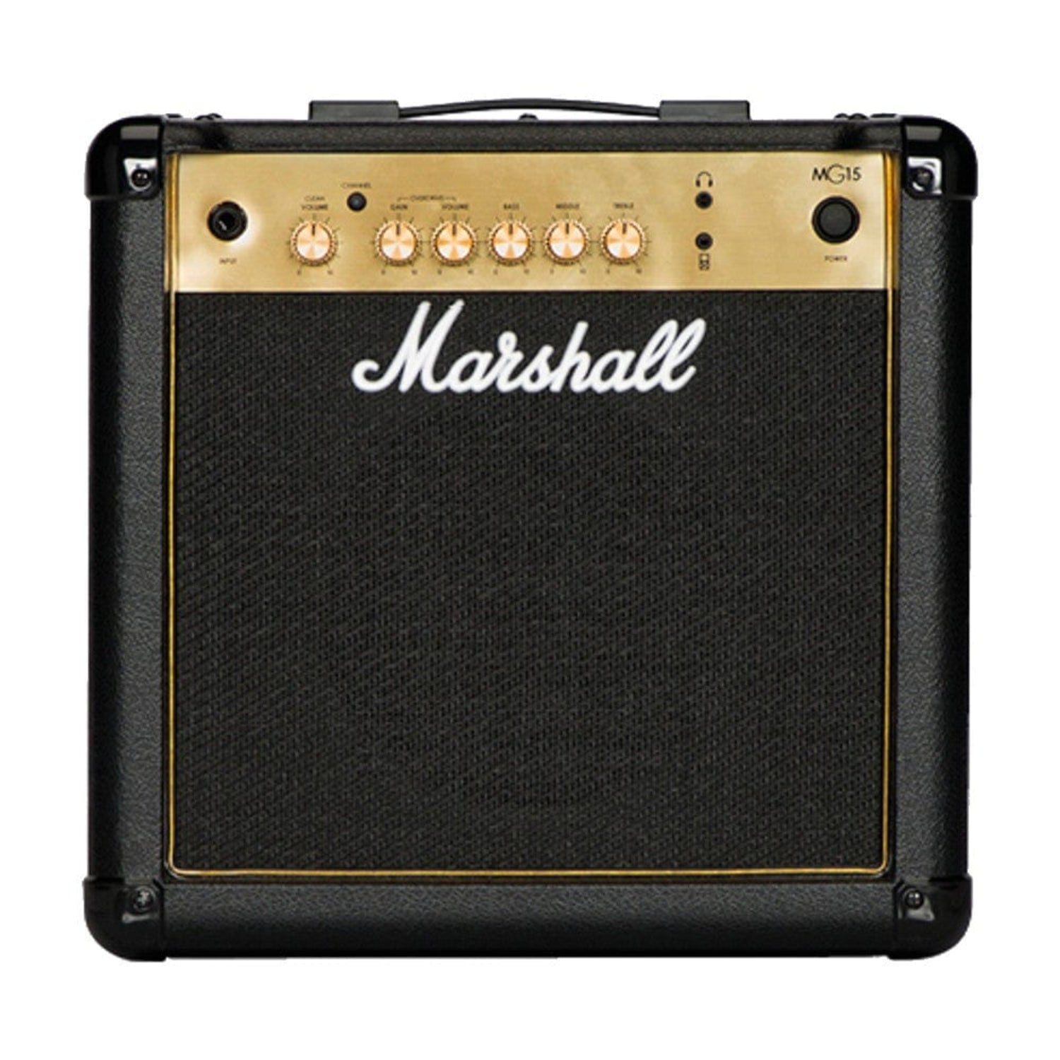 marshall guitar combo amplifiers marshall mg-15g gold series 15-watts combo guitar amplifier      