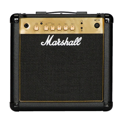 marshall guitar combo amplifiers marshall mg-15g gold series 15-watts combo guitar amplifier      