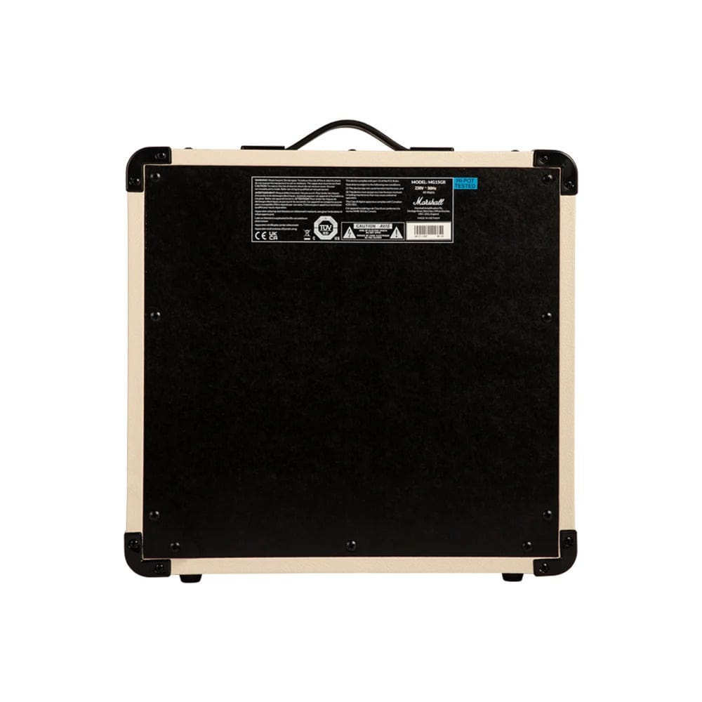 Marshall Guitar Combo Amplifiers Marshall MG-15GFX Gold Series 15-Watts Combo Guitar Amplifier with Effects #color_cream