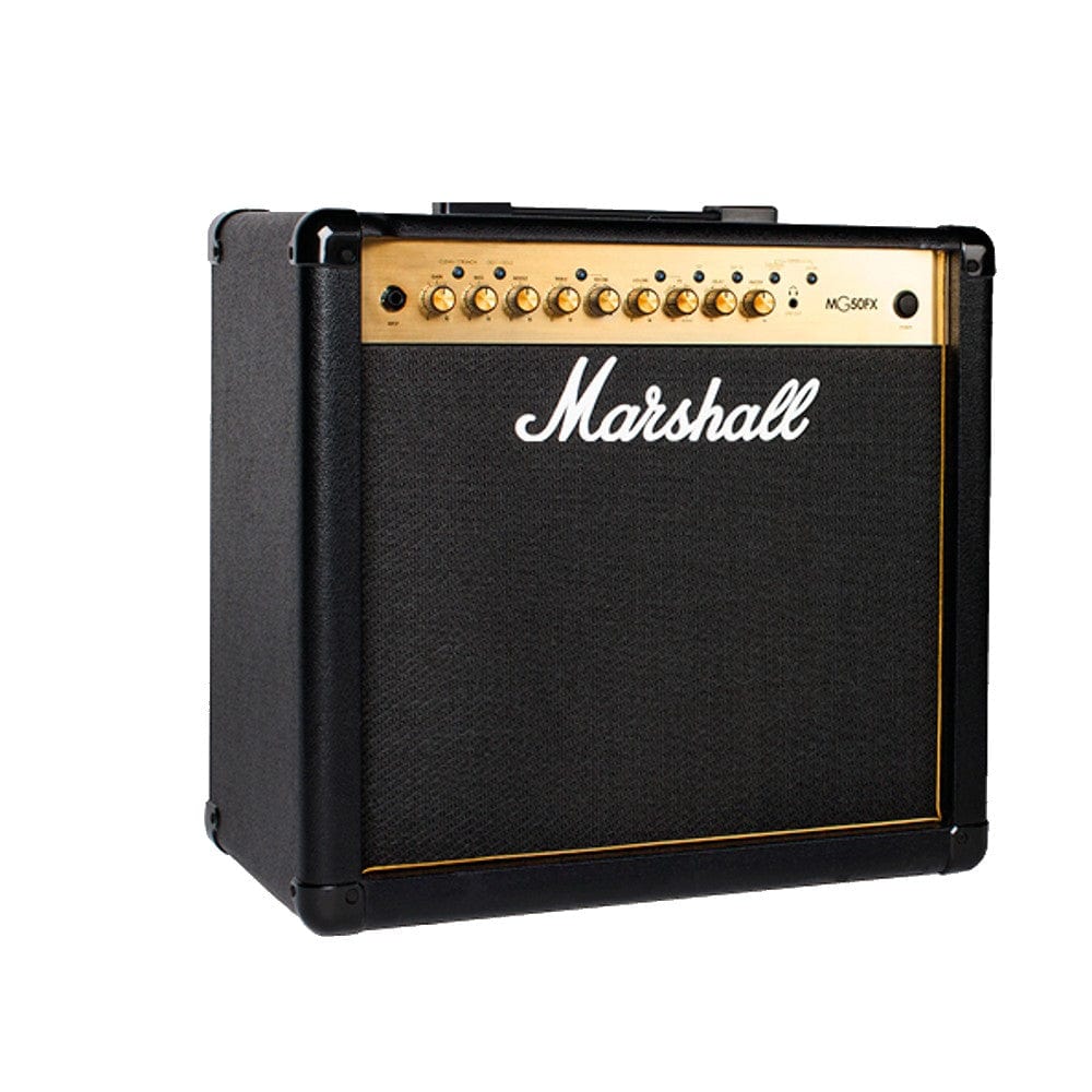 marshall guitar combo amplifiers marshall mg50fx gold series combo guitar amplifier