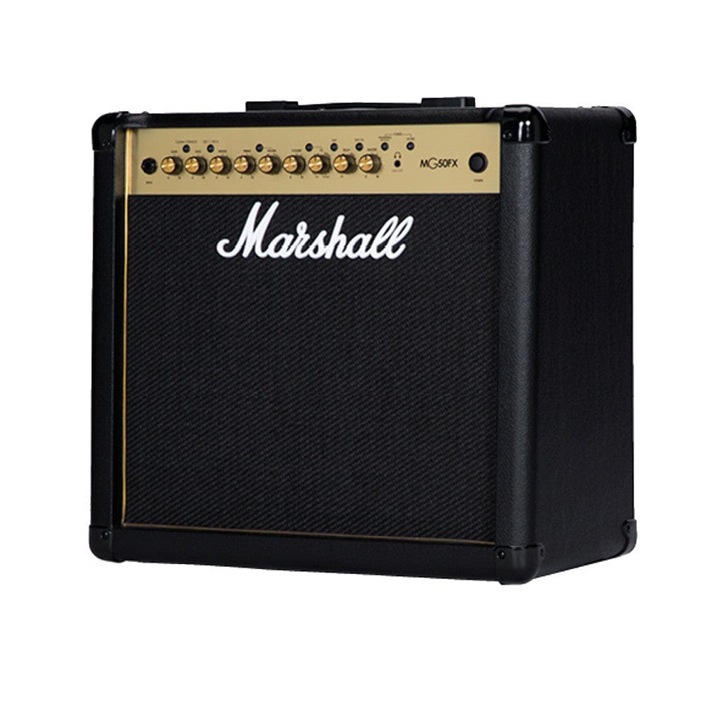 marshall guitar combo amplifiers marshall mg50fx gold series combo guitar amplifier