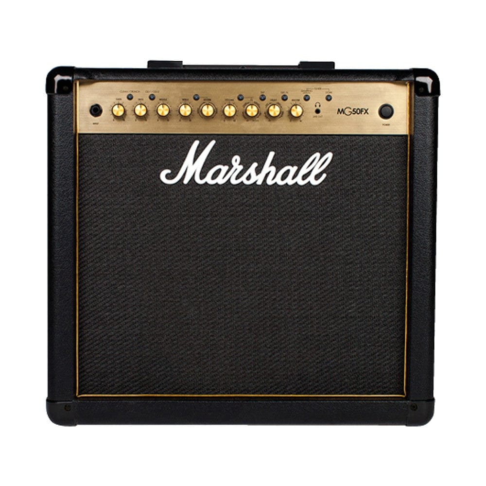 marshall guitar combo amplifiers marshall mg50fx gold series combo guitar amplifier