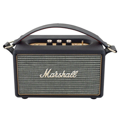 marshall multimedia speakers black marshall kilburn portable wireless bluetooth active stereo speaker   