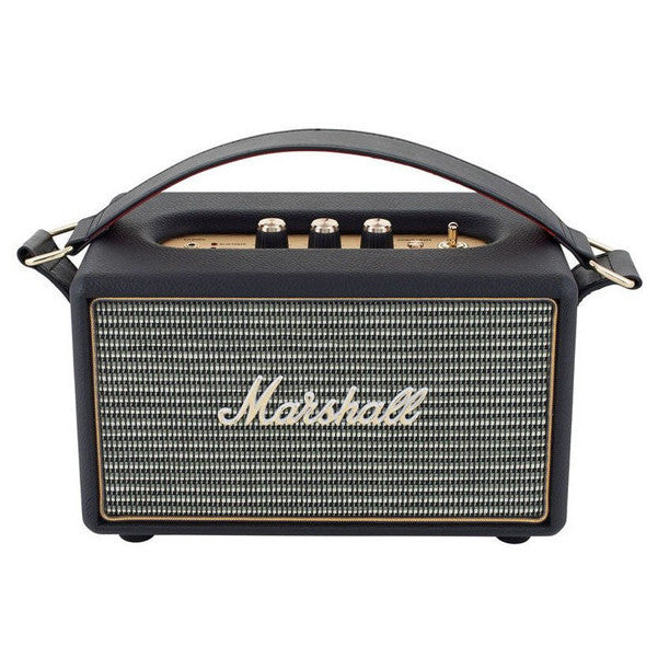 marshall multimedia speakers black marshall kilburn portable wireless bluetooth active stereo speaker   