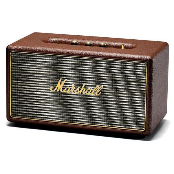 marshall multimedia speakers brown marshall st-01 stanmore wireless bluetooth active stereo speaker    #color_brown