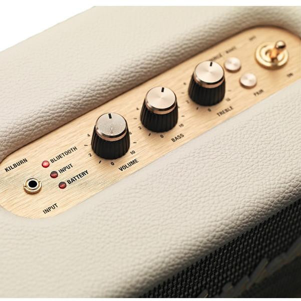 marshall multimedia speakers marshall kilburn portable wireless bluetooth active stereo speaker   #color_cream