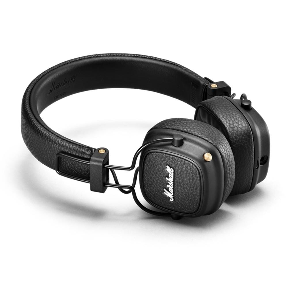 Marshall On-Ear Wireless Headphones Black Marshall Major 3 Bluetooth Wireless On-Ear Headphones
