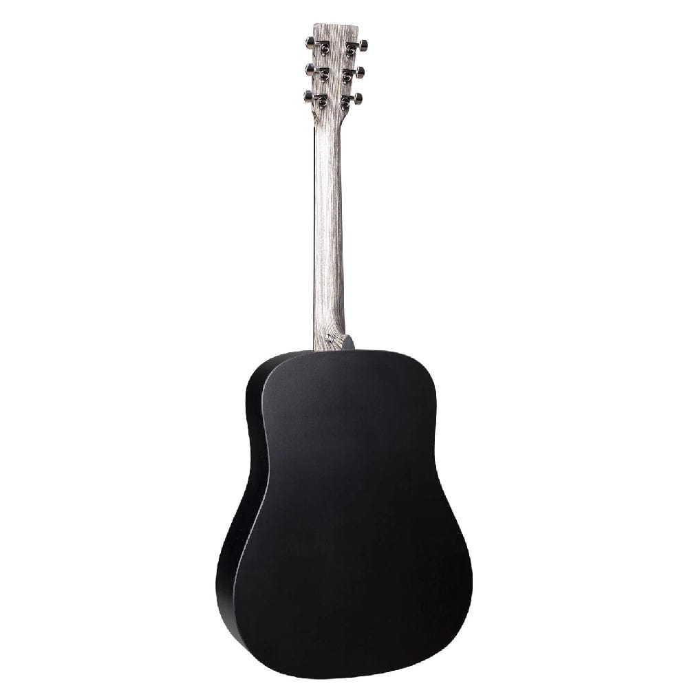 Martin Electro Acoustic Guitars Black Martin DX Johnny Cash Electro Acoustic Guitars With Gig Bag