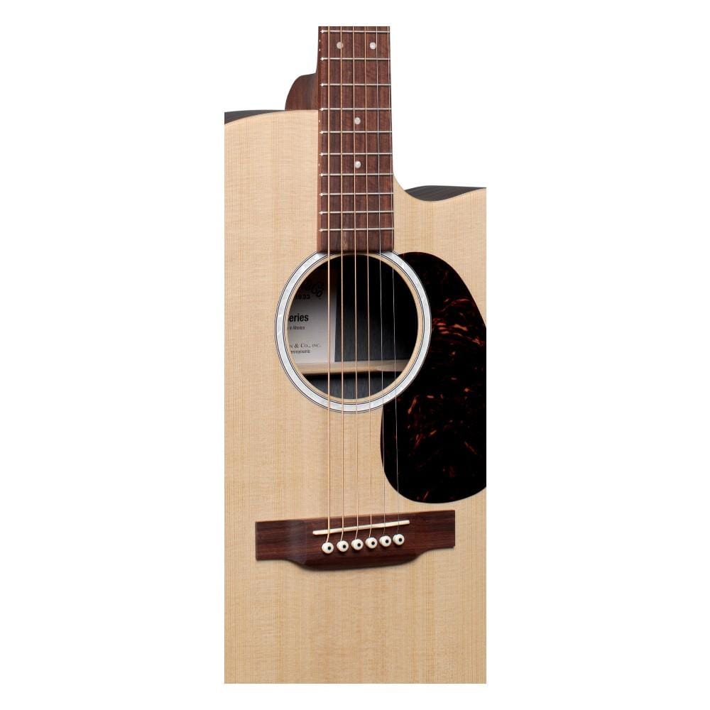 martin electro acoustic guitars martin dcx2e dreadnought electro acoustic guitar with gig bag