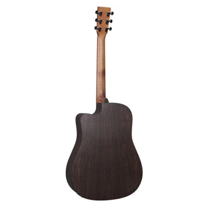 Martin Electro Acoustic Guitars Martin DCX2E Rosewood Dreadnought Electro Acoustic Guitar with Gigbag