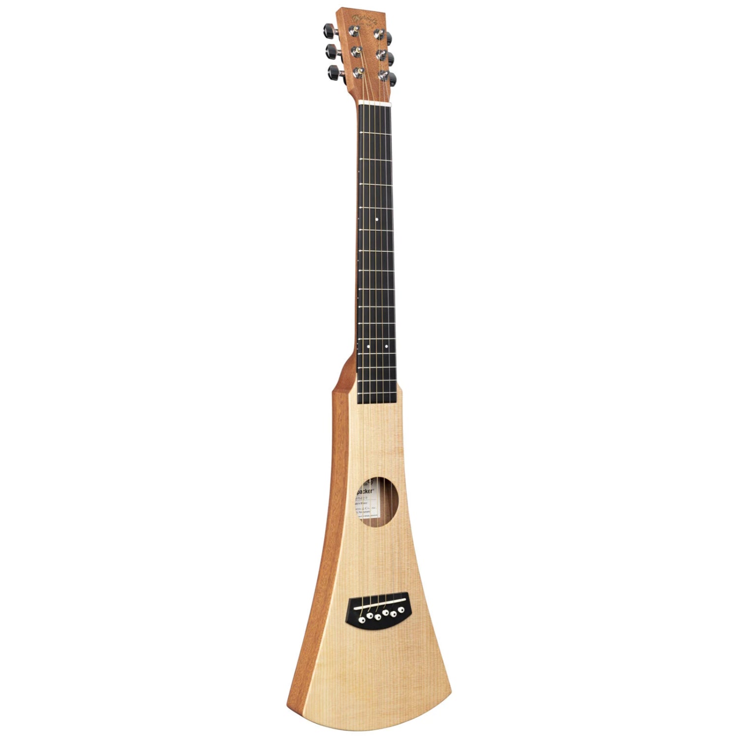 Martin Guitars Acoustic Guitars Martin Backpacker Steel 6 String Travel Acoustic Guitar