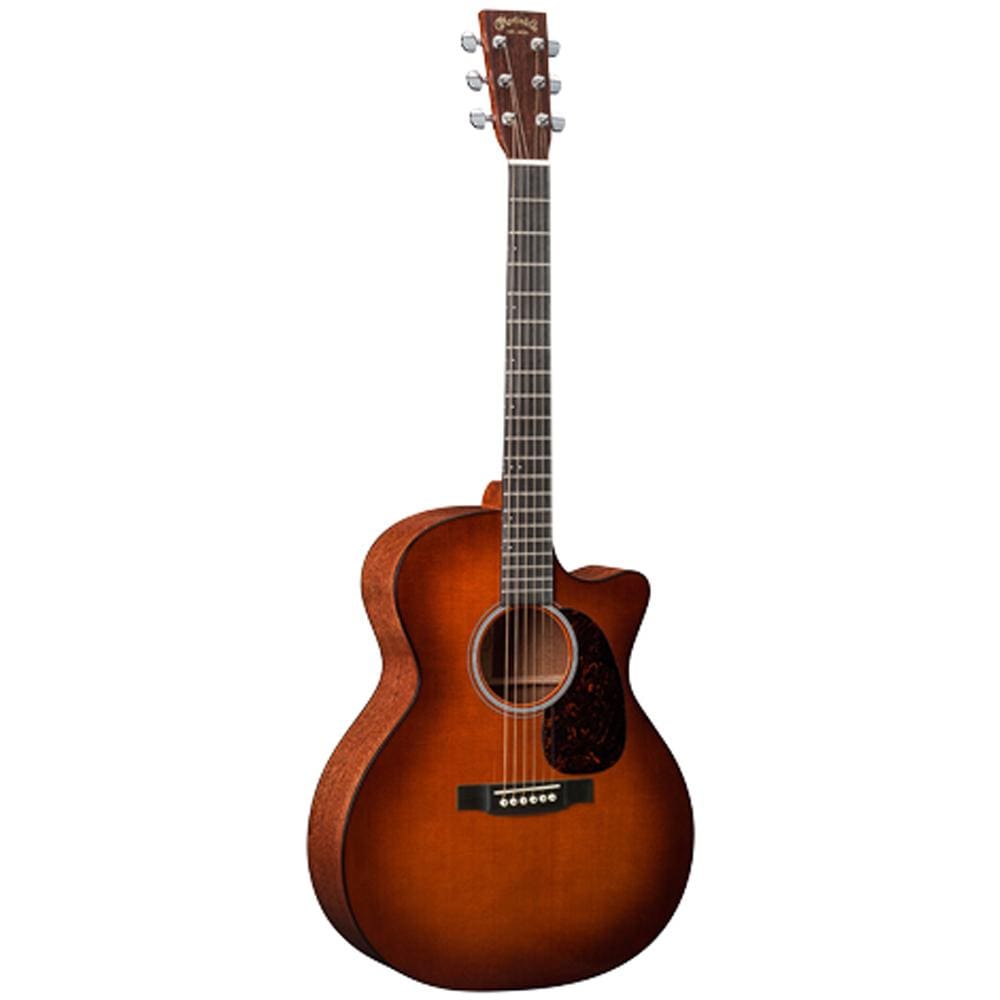 martin guitars electro acoustic guitars martin gpcpa4 shaded grand performance cutaway 6-string electro acoustic guitar