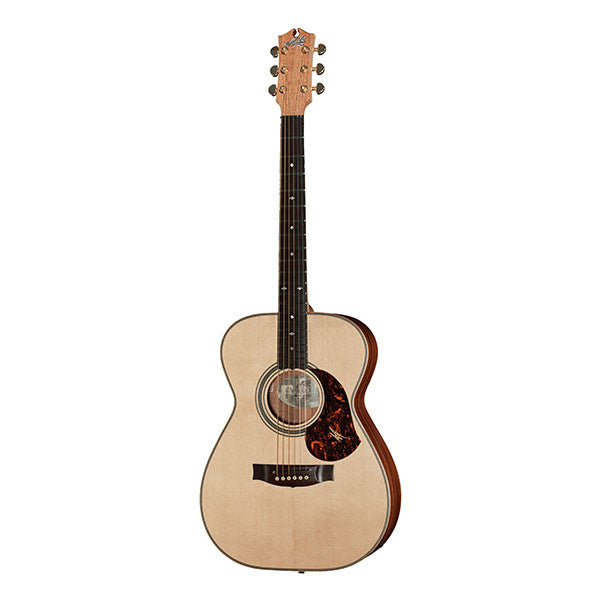 maton electro acoustic guitars maton ebg808a dreadnought electro acoustic guitar - natural matte