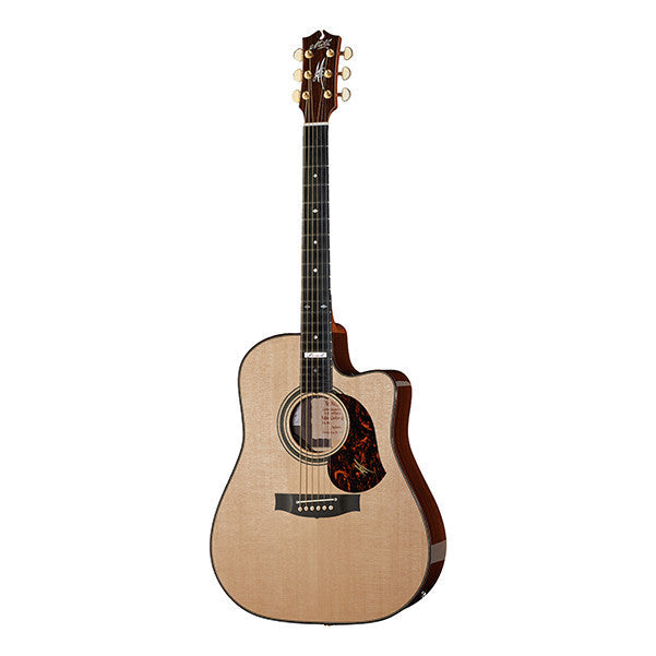 maton electro acoustic guitars maton em100c messiah dreadnought cutaway electro acoustic guitar - natural polish