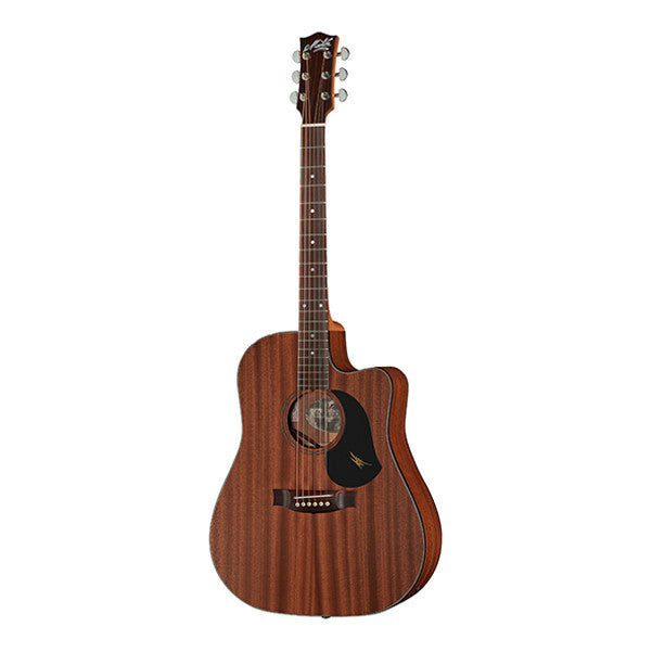 maton electro acoustic guitars maton m80c dreadnought cutaway electro acoustic guitar - natural satin