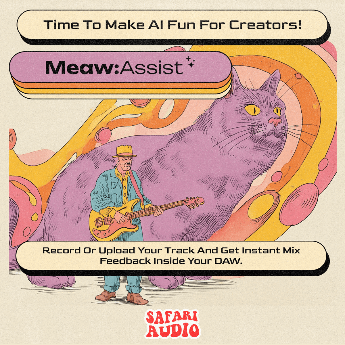 Safari Pedals Meaw : Assist