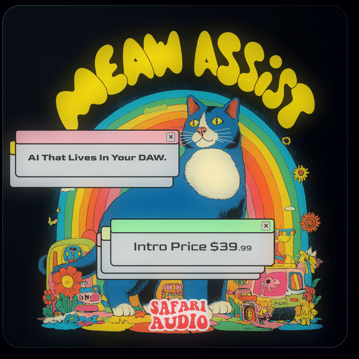 Safari Pedals Meaw : Assist
