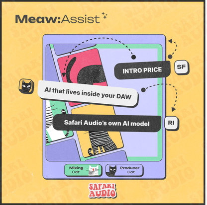 Safari Pedals Meaw : Assist