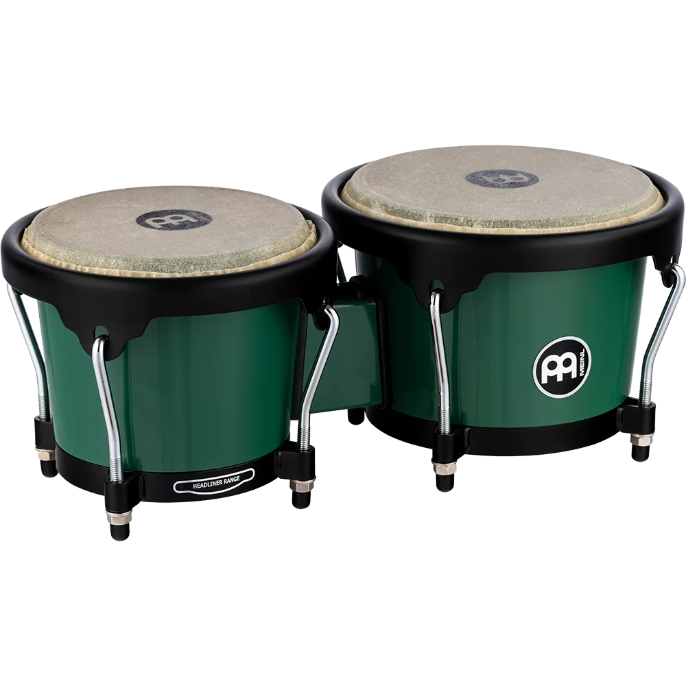Meinl Bongos Forest Green Meinl HB50 Journey Series Bongo