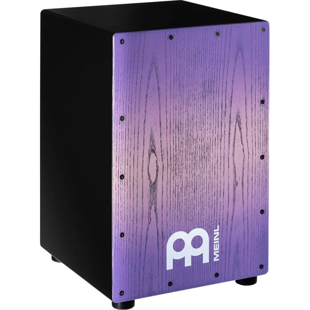 meinl cajons lilac purple fade meinl mcaj100bk snare cajon    #color_lilac-purple-fade