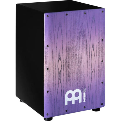 meinl cajons lilac purple fade meinl mcaj100bk snare cajon    