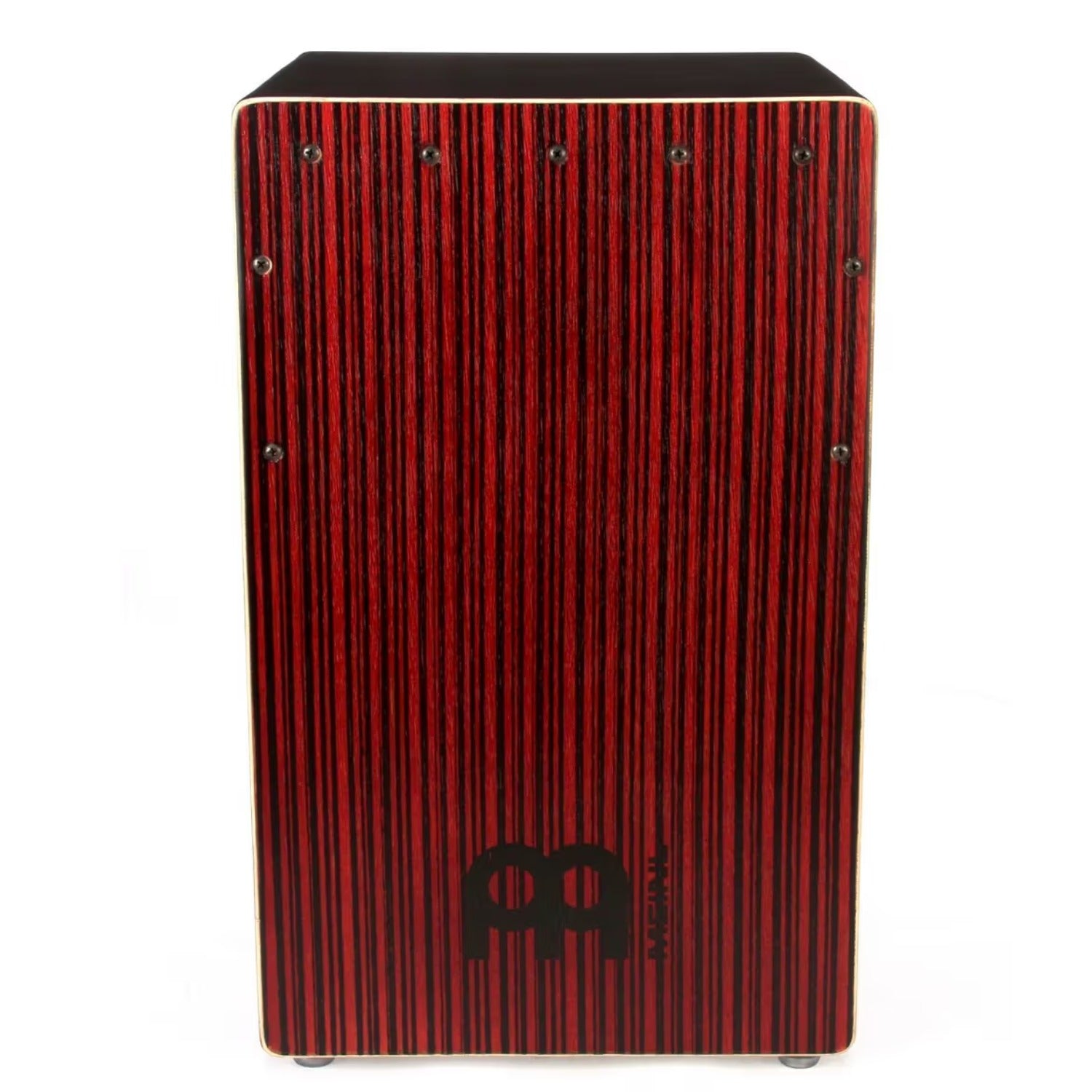 Meinl Cajons Meinl BBCAJCS Crimson Stripe Backbeat Bass Cajon