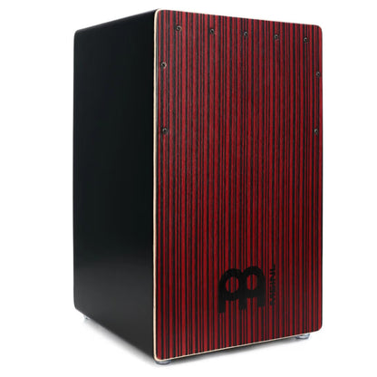 Meinl Cajons Meinl BBCAJCS Crimson Stripe Backbeat Bass Cajon