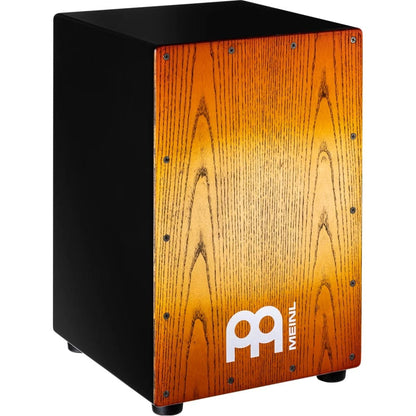 meinl cajons sanoran amber fade meinl mcaj100bk snare cajon    