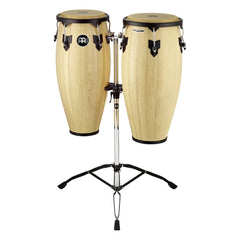 Meinl Congas Natural Meinl Percussion HC888 Headliner Series 10" & 11" Conga Set with Double Stand